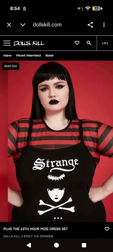 Dolls Kill x Emily the Strange Dress - photo 2