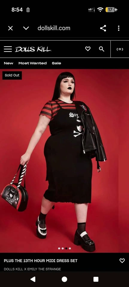 Dolls Kill x Emily the Strange Dress - photo 3