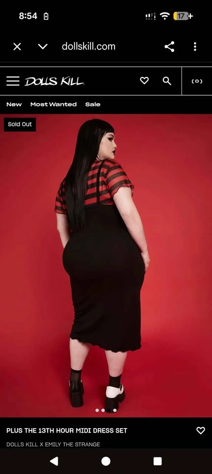 Dolls Kill x Emily the Strange Dress - photo 4