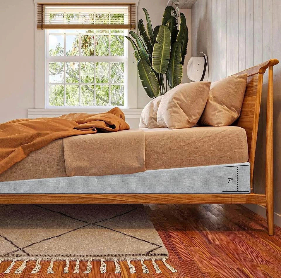 Full Size Avana Mattress Elevator - 7-Inch Incline Foam Lift