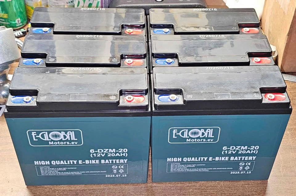 Ebike & Scooter Batteries 12V20AH 6-DZM-20. NEW. WE PAY TAXES!