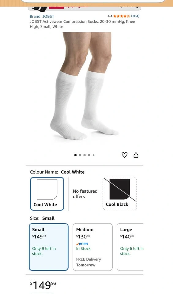 JOBST Compression Socks BNWB - photo 3