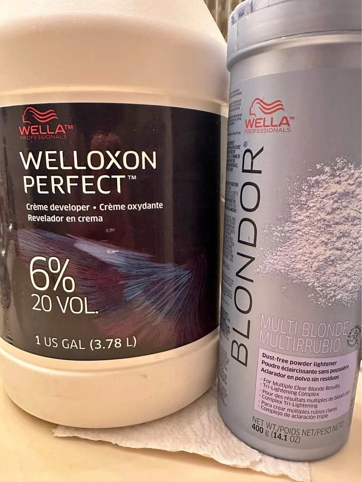 Wella Developer & Blondor Lightener Kit + Foils