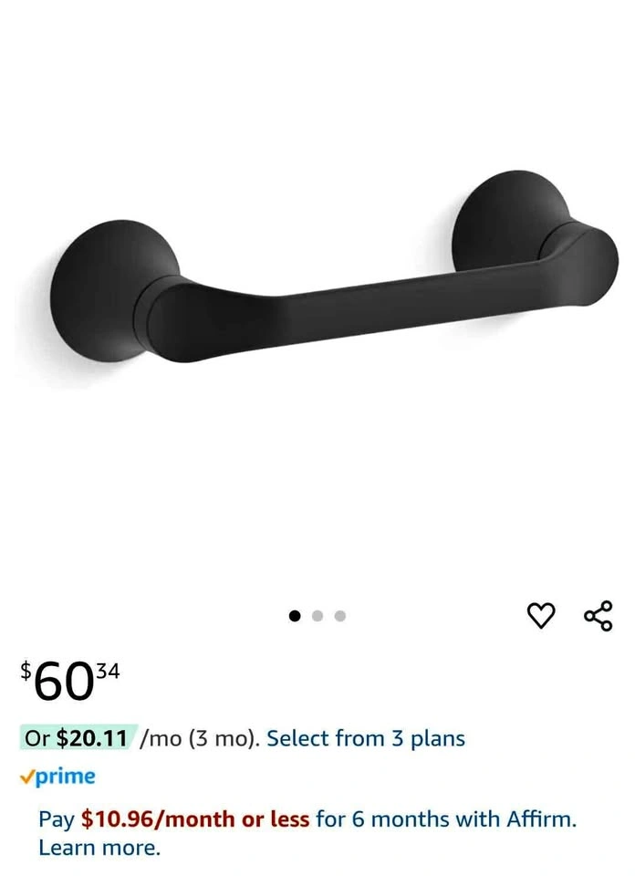 Kohler Simplice Bathroom Hardware Set