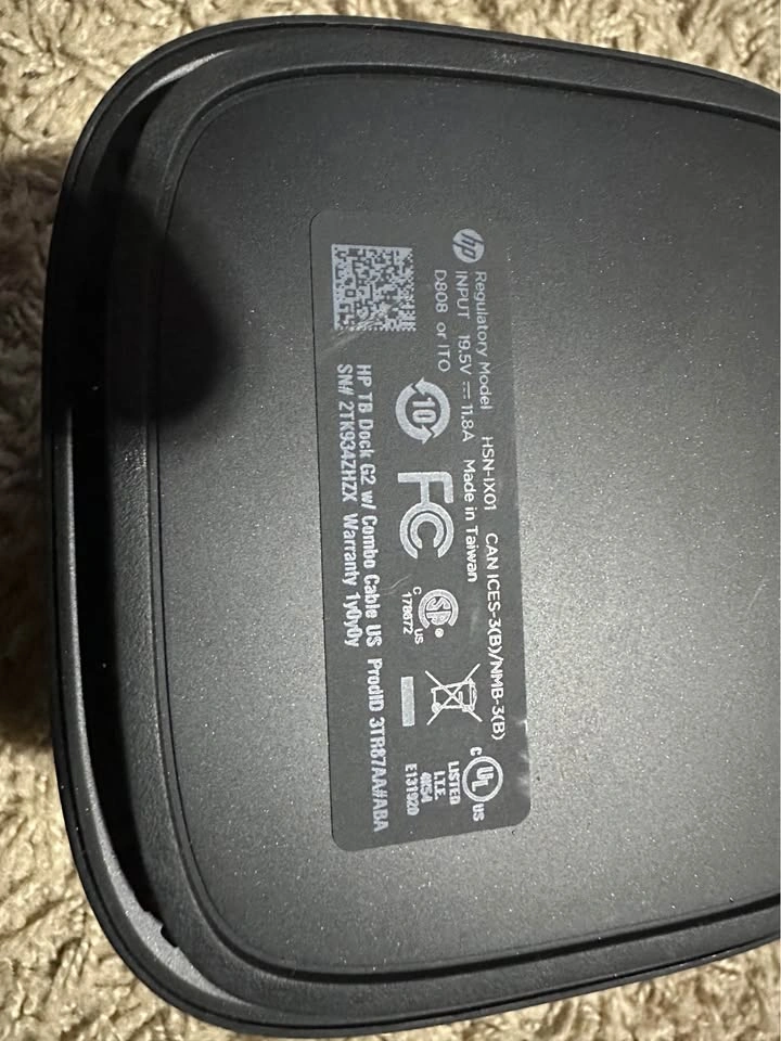 HP Thunderbolt Dock G2 with Combo Cable - photo 5