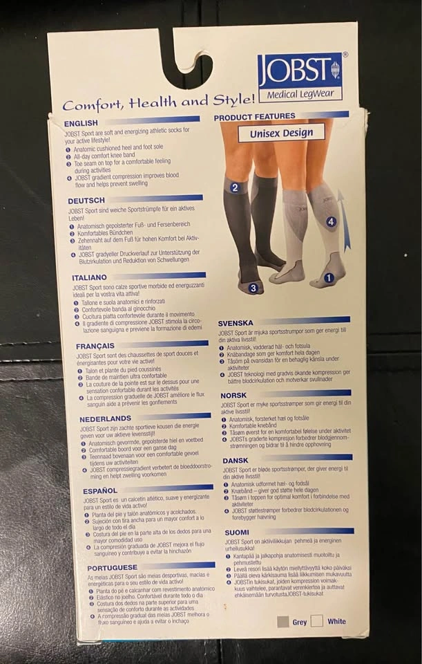 JOBST Sport Compression socks. BNWB - photo 2