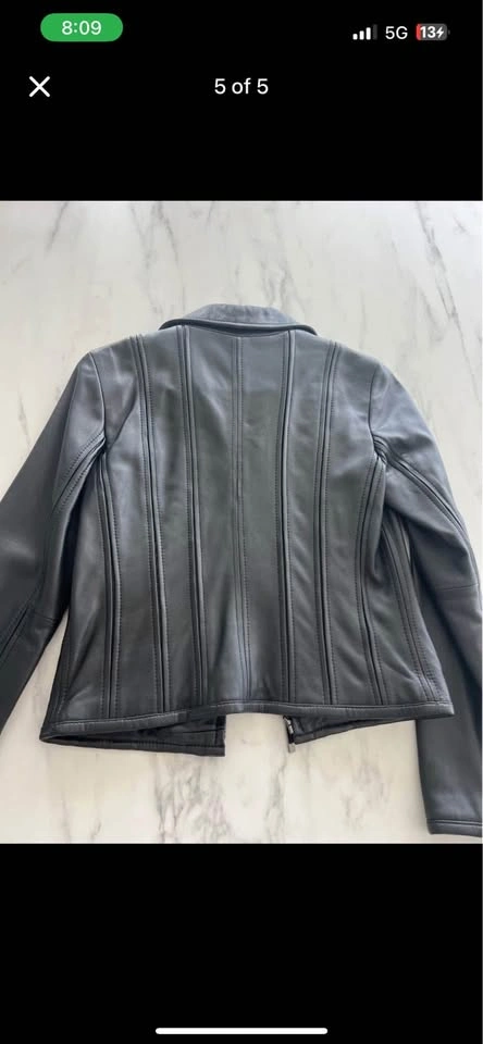 Black Leather Jacket - photo 2