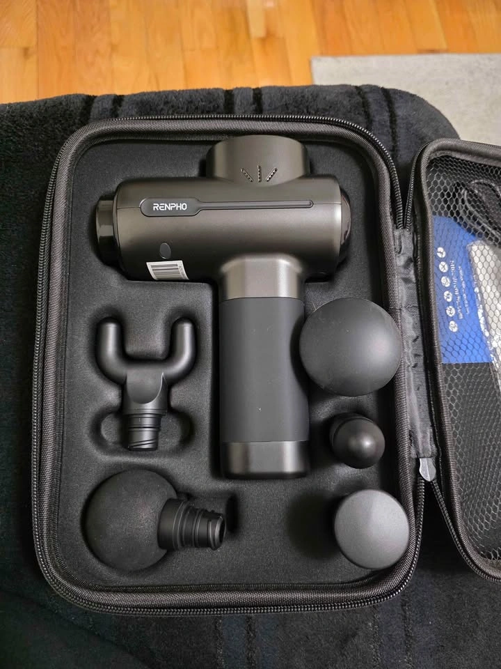 Renpho Active Massage Gun – Like New (Open Box) - photo 2