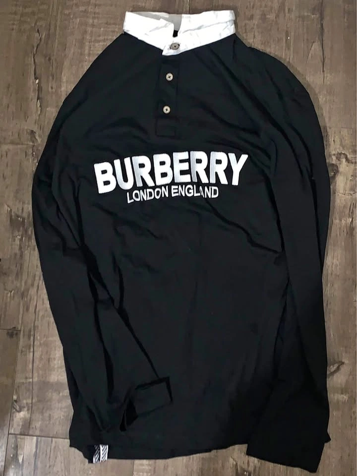 Burberry Long Sleeve Button Up