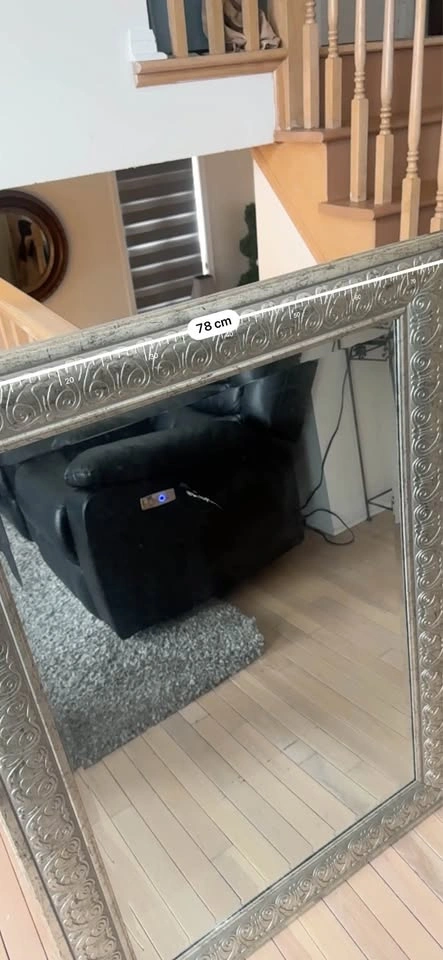 Beautiful silver accent Mirror - photo 4