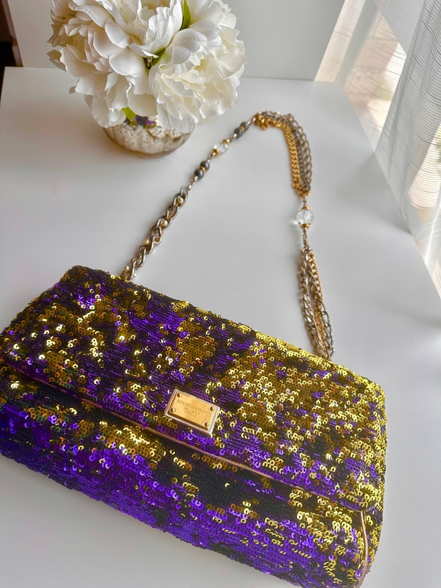 Sac Dolce & Gabbana VIP Sequined Bag