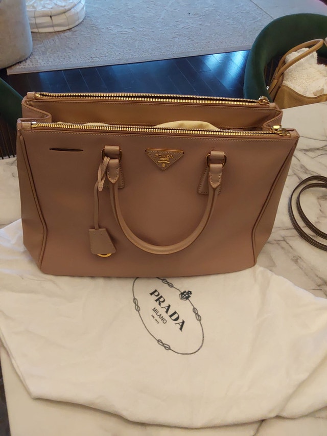 Sac Grand Prada baby pink rose