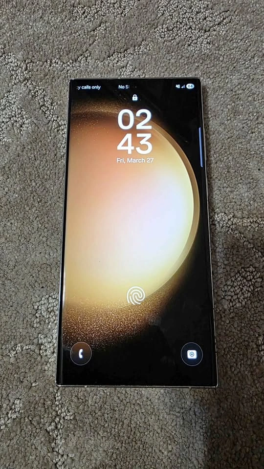 512gb Samsung Galaxy S23 Ultra White