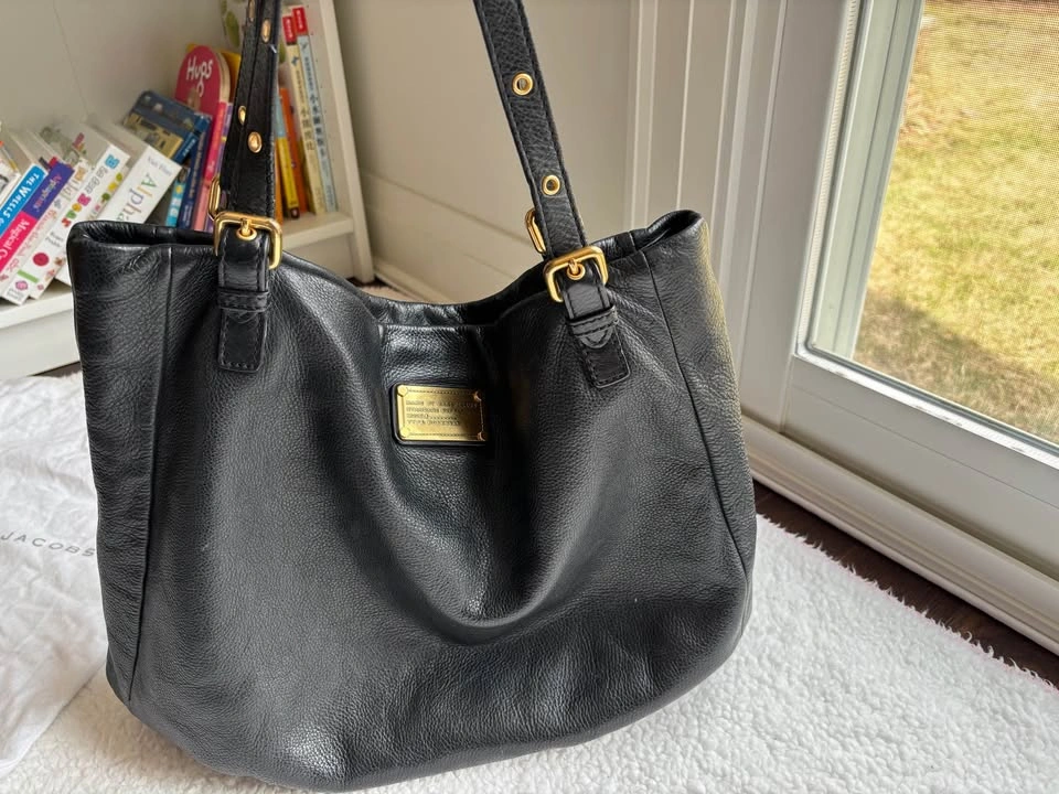 Marc By Marc Jacobs Classic Q Black Large Leather Tote - photo 3