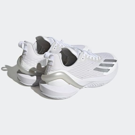 adidas Womens Adizero Cybersonic White Silver Runners Shoes Sz 8 - photo 4