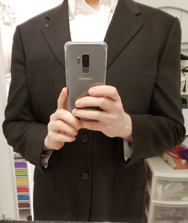 LOUIS VUITTON Armani Hugo Boss Mens Italy Suit Jacket Blazer