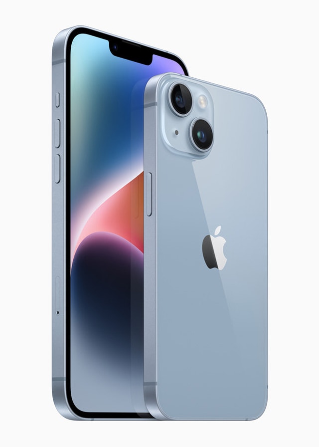 PRICE FIRM Apple iPhone 14, 128GB Light Blue, Unlocked