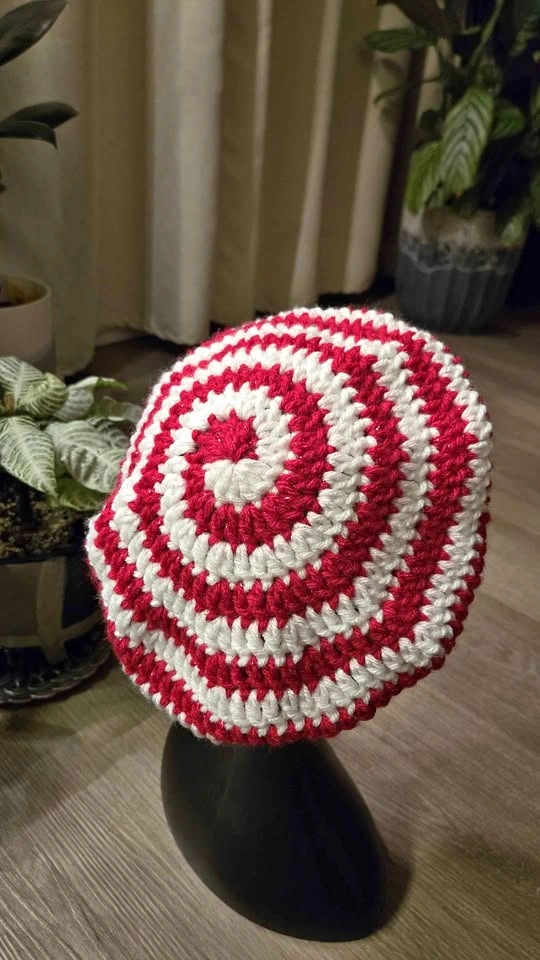 Peppermint Candy Beret Hats