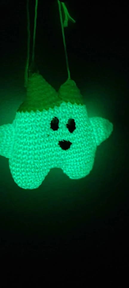 Glow-in-the-dark Handcrocheted Lumalee