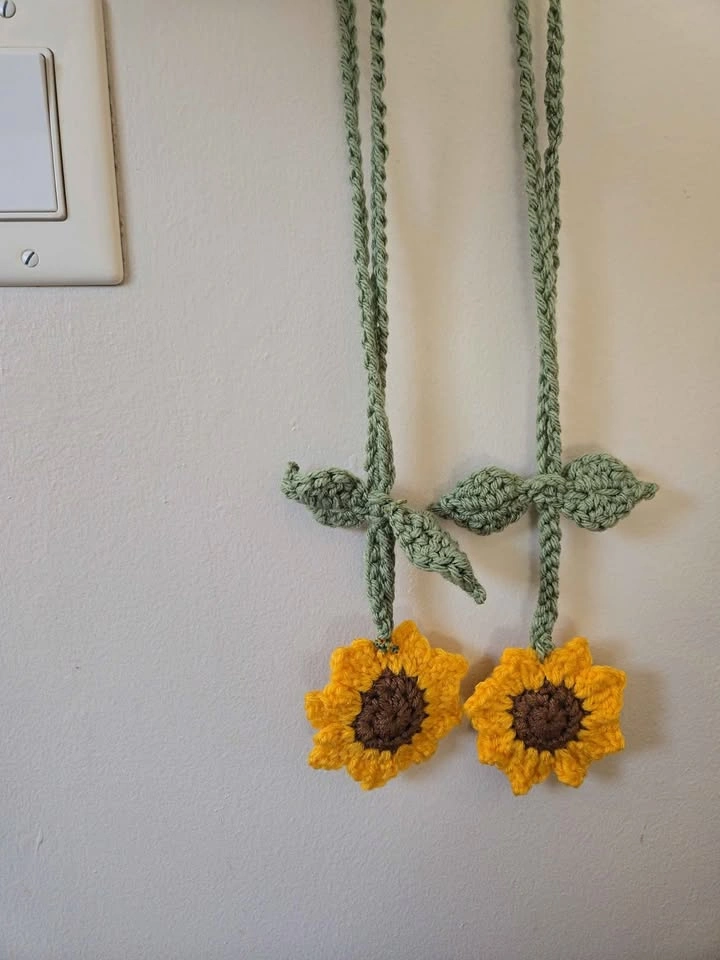 Crocheted Car Charm