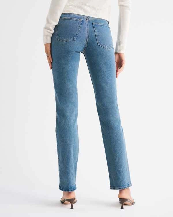 Abercrombie & Fitch 90s Straight Jeans Women Size 25 Regular NWT - photo 2