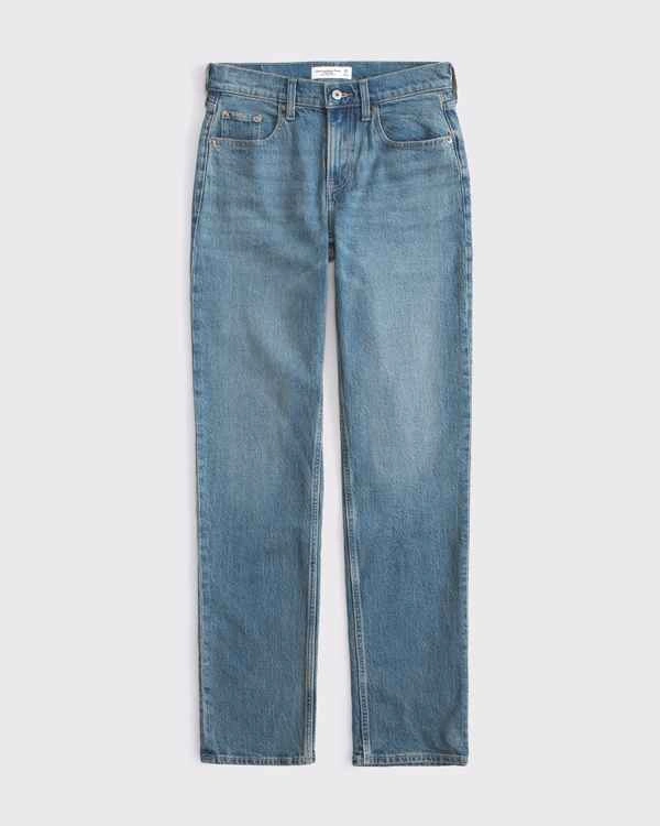 Abercrombie & Fitch 90s Straight Jeans Women Size 25 Regular NWT - photo 3