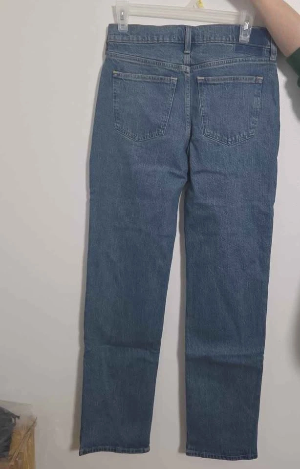 Abercrombie&Finch 90s Straight Jeans Women Size 26 Long New - photo 2