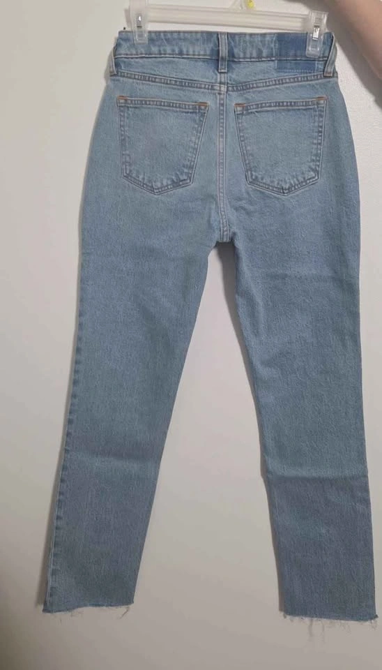 Abercrombie & Fitch 90s Straight Jeans Women Sz 24 Curve Love - photo 2