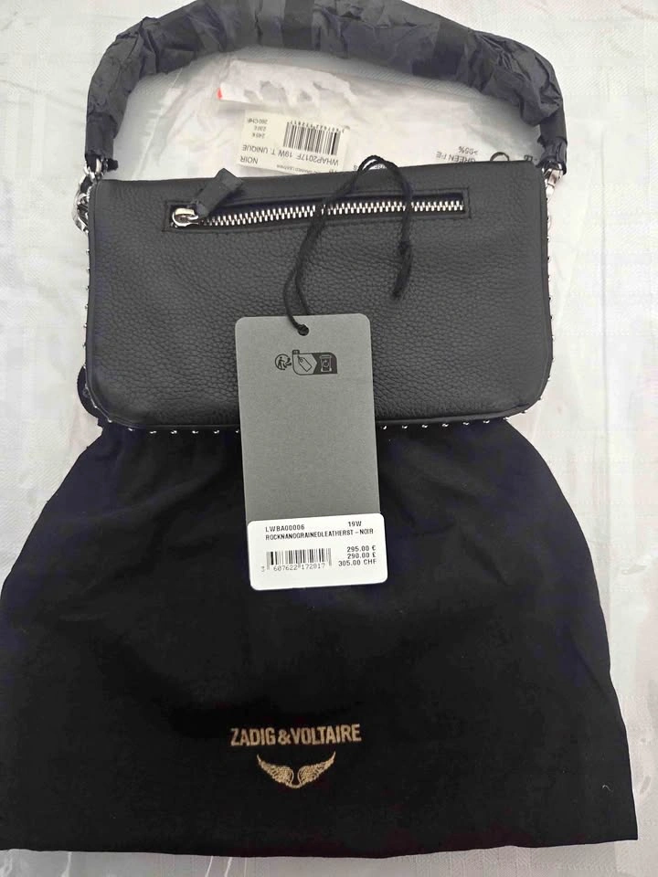 Zadig & Voltaire Rock Nano Leather Bag - New With Tags