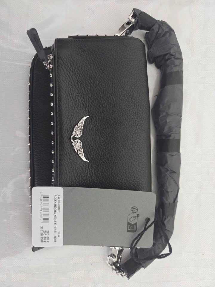 Zadig & Voltaire Rock Nano Leather Bag - New With Tags - photo 4