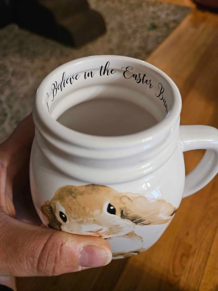 Easter Bunny Mason Jar Style Mug - photo 2
