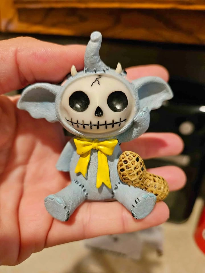 Furry Bones Elephant Figure