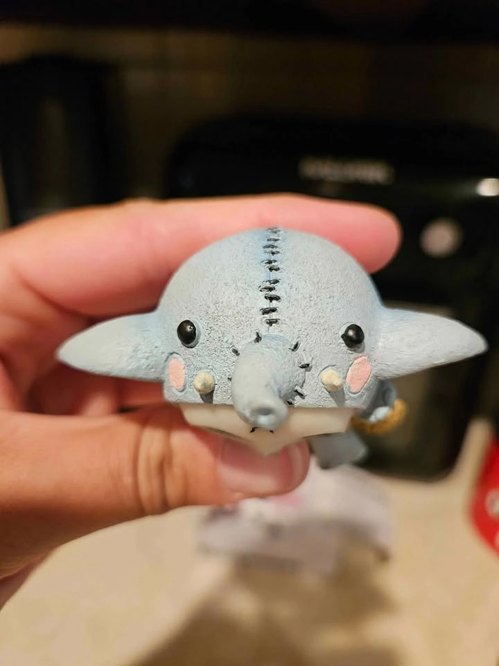 Furry Bones Elephant Figure - photo 5