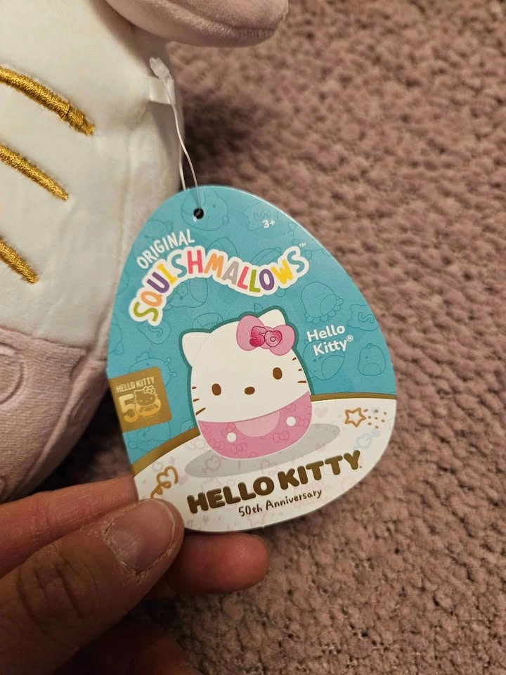 50th Anniversary Hello Kitty Bows Squishmallow - photo 3
