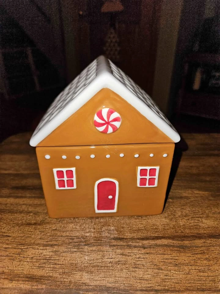 Target Gingerbread House Canister