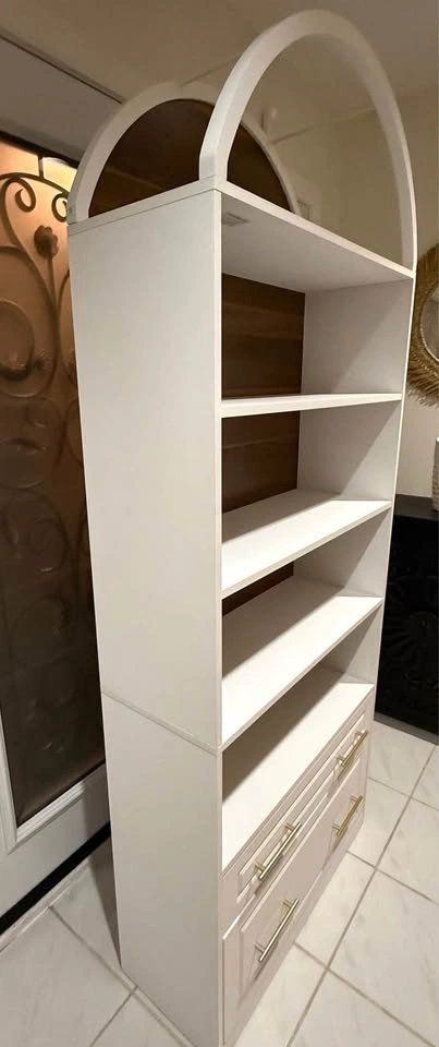 Luxury Arched Bookcase - Brand New & Assembled, NEVER USED - photo 5