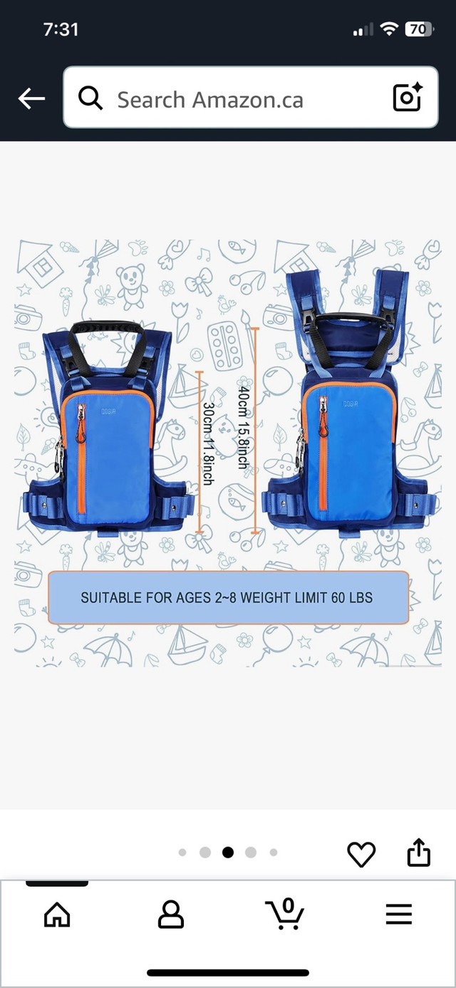 New Qogir Ski Harness - parent child learning to ski - photo 5