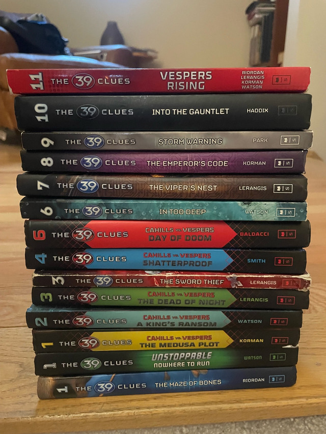 The 39 Clues, Books 1-11