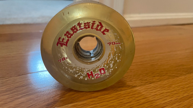 Eastside H2O 70mm Skateboard Longboard Wheels - photo 2