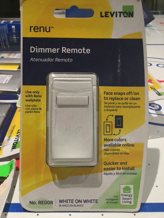 Leviton Light Switch Dimmer RE00R and VP00R-1LX - photo 2