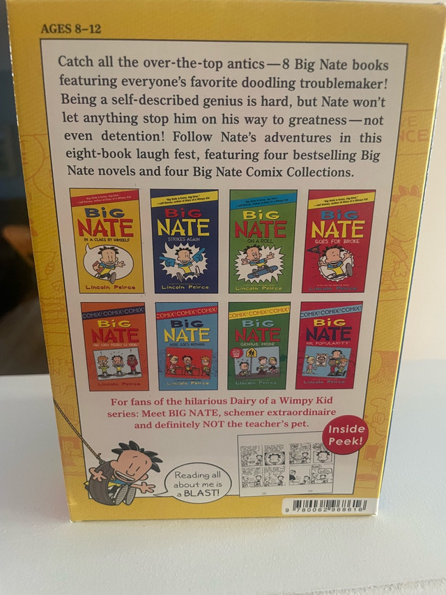 Big Nate 8-Book Box Set - photo 3
