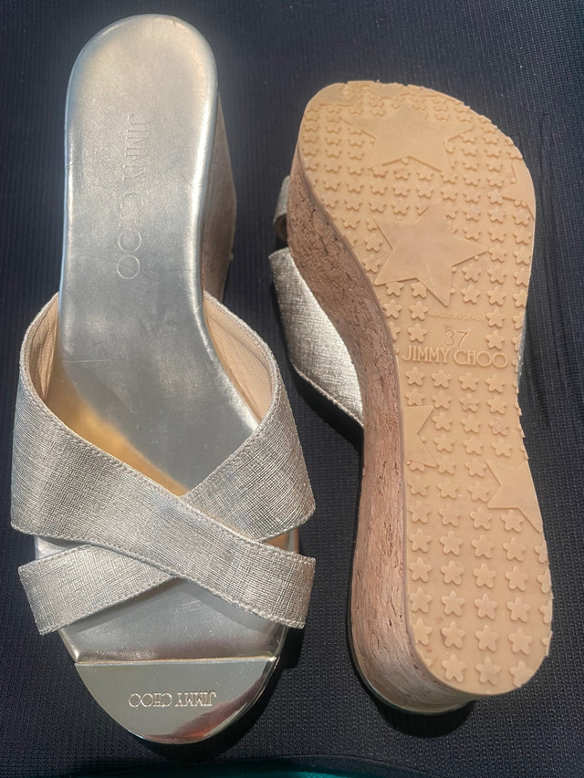 Jimmy Choo sandals - size 37 or US 6.5 - photo 2