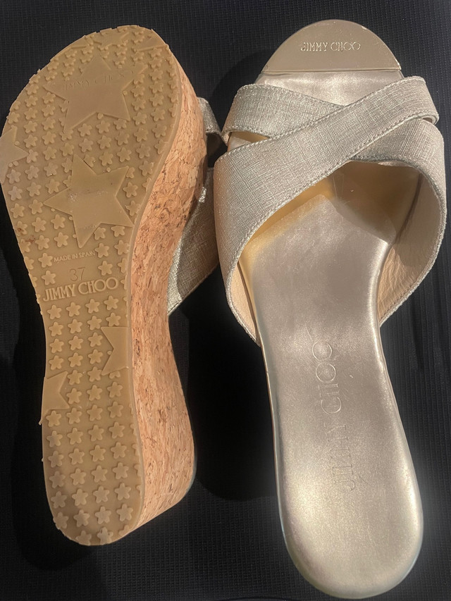 Jimmy Choo sandals - size 37 or US 6.5 - photo 4