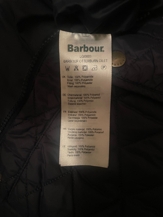 Barbour vest jacket - Navy Blue - Otterburn Gilet size US 4 - photo 3