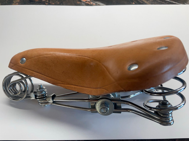 New Leather Bicycle Seat saddle - photo 4
