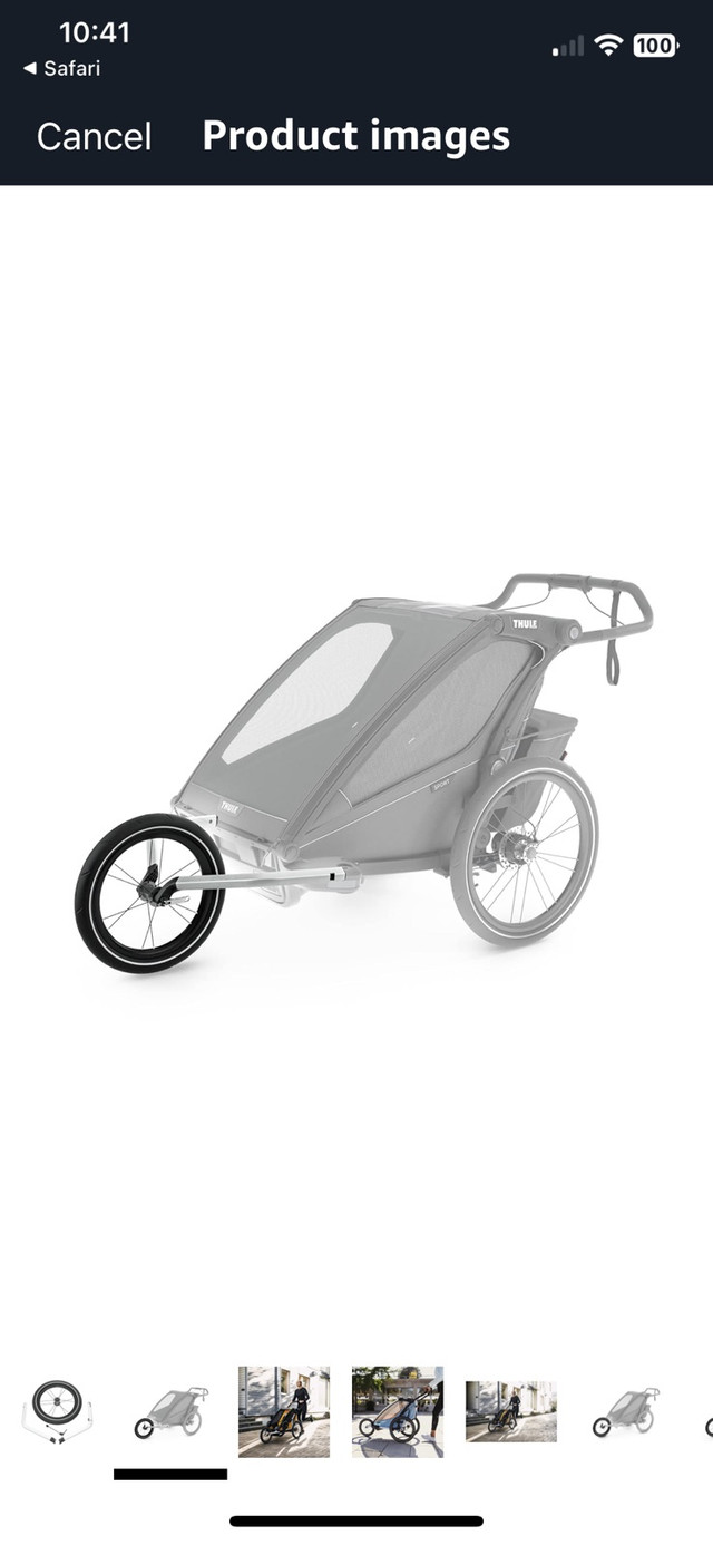 Thule Chariot Jogging Kit 2 - 16" (Model: 20201304)