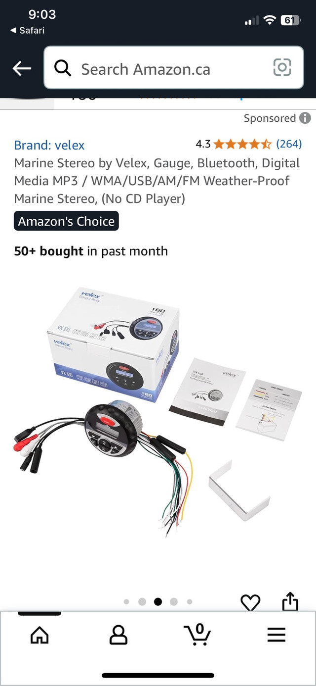 Velex VX110 Marine Stereo - Bluetooth - photo 5