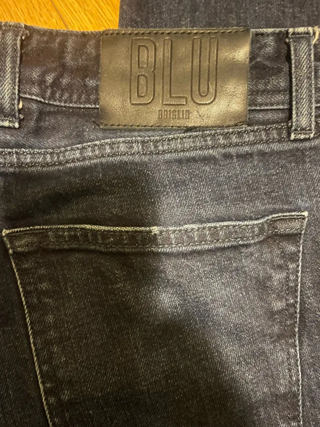 Briglia BLU jeans W32xL31 - made in Italy- slim fit thumbnail