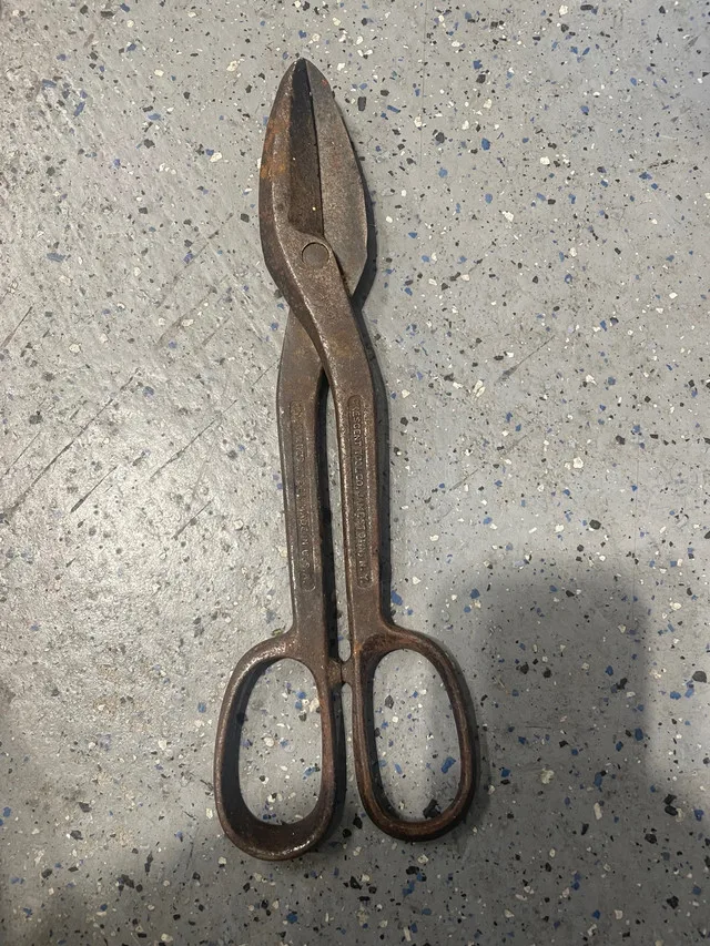 Crescent tools 12” Antique forged steel shears thumbnail