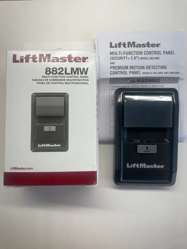 New LiftMaster 882LMW Control Panel thumbnail